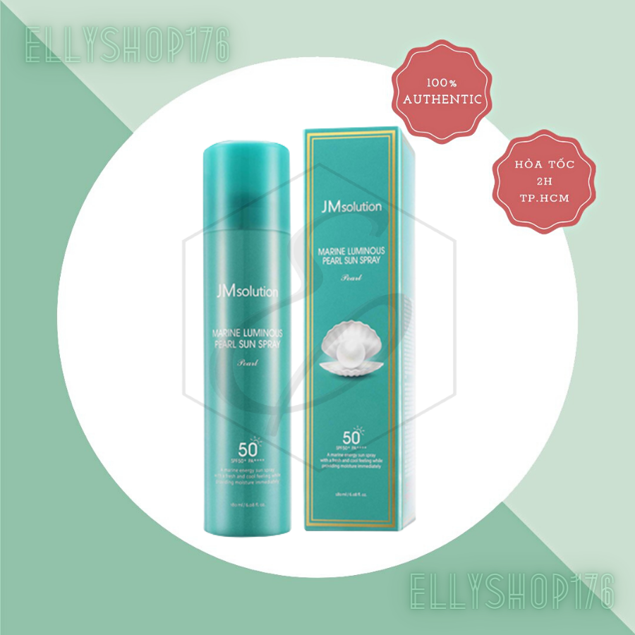 Xịt Chống Nắng JM SOLUTION Luminous Sun Spray SPF 50+ PA++++ - 180ml